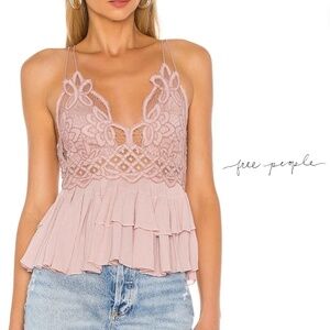 Free People NWT Adella Cami - Dusty Mauve - Size XS